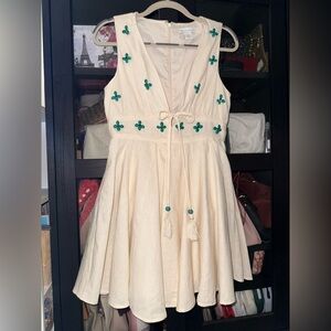House of Harlow 1960 Cream Dress